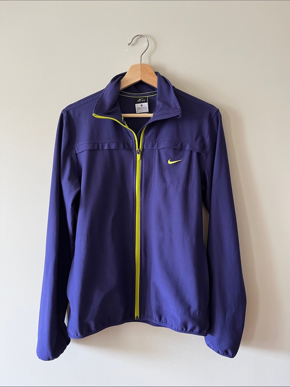 Nike Purple Zip-Up Jacket